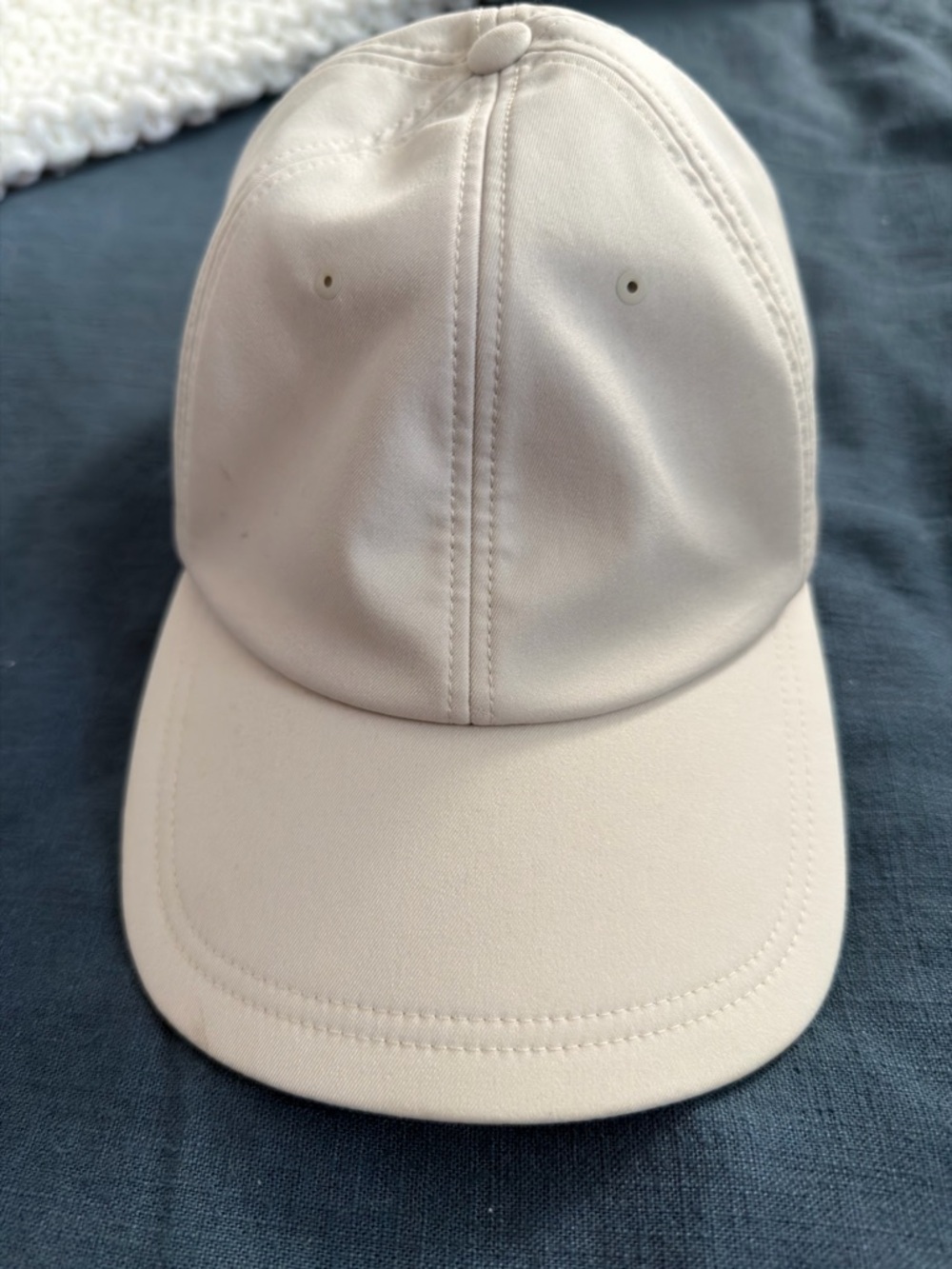 lululemon athletica beige cream baseball cap
